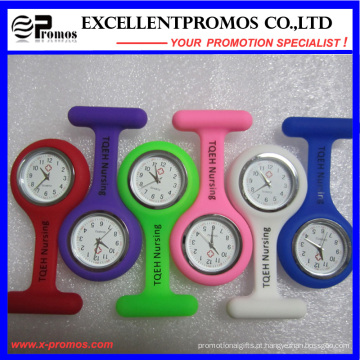 Venda quente bom relógio de enfermeira do clipe de silicone de qualidade (EP-W58409)